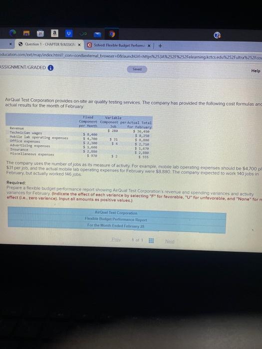 Solved E a v Question 1. CHAPTER ASSIGN X C Solved: Flexible | Chegg.com