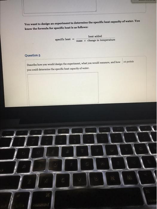 Solved You want to design an experiment to determine the | Chegg.com