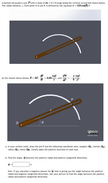 At the instant sham below, \theta =33^(a),(d\theta | Chegg.com