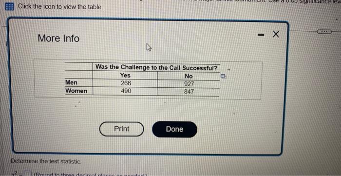 Solved A. Determine The Test Statistic X2=___B. Determine | Chegg.com