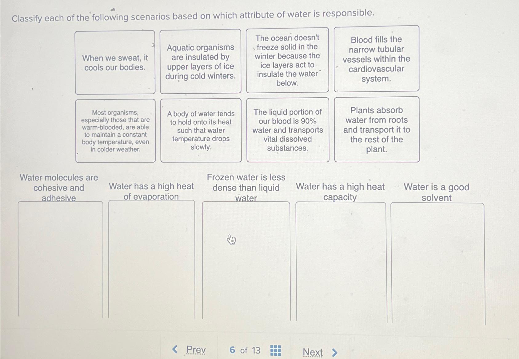 Solved Classify each of the following scenarios based on | Chegg.com