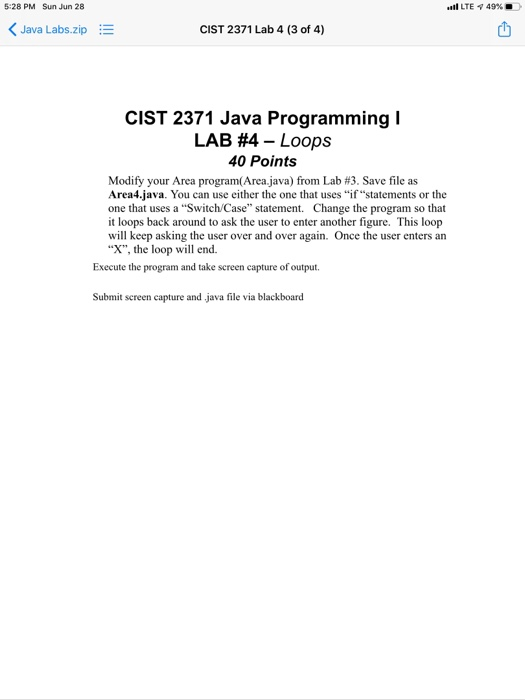 Solved Area.java: package chegg; import | Chegg.com