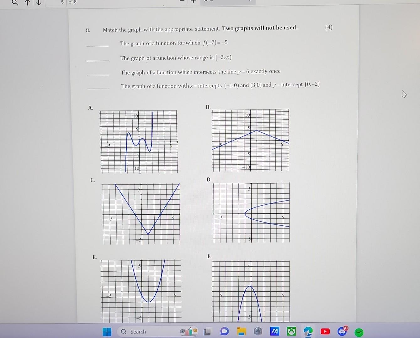 Solved Find the standard form equation of the circle given | Chegg.com