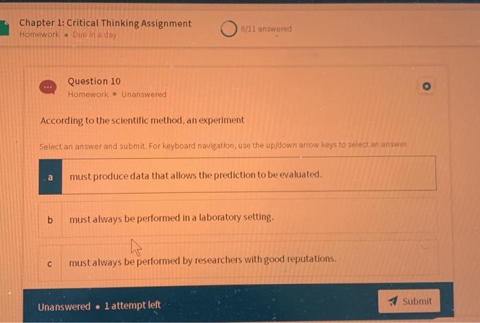 chapter 1 problem solving and critical thinking answers