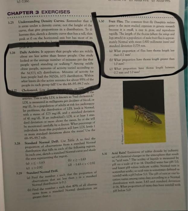 Solved CHAPTER 3 EXERCISES 3.30 3.25 Understanding Density | Chegg.com