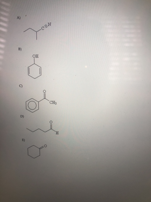 Solved 27) Which of the following structures is consistent | Chegg.com