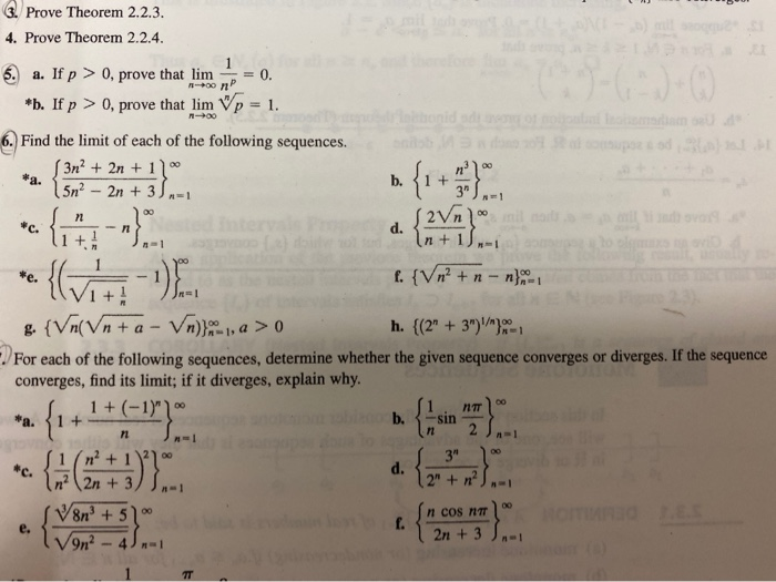 Solved 3. Prove Theorem 2.2.3. 4. Prove Theorem 2.2.4. 1 6. | Chegg.com