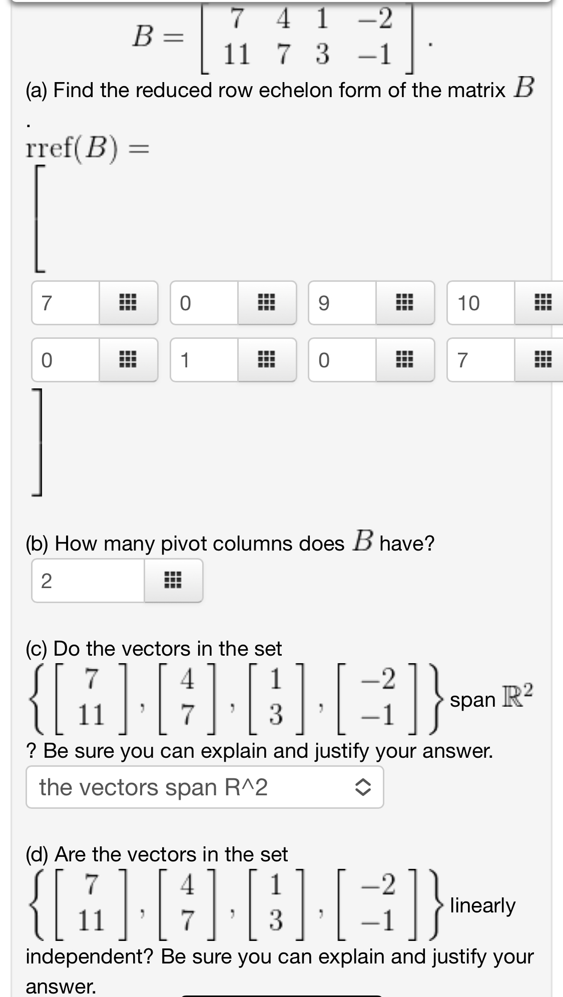 Solved This probelm keeps getting marked wrong and I don't | Chegg.com