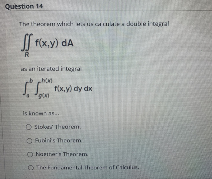 Solved Question 13 For Any Vector Field F X Y Z M X Y Chegg Com