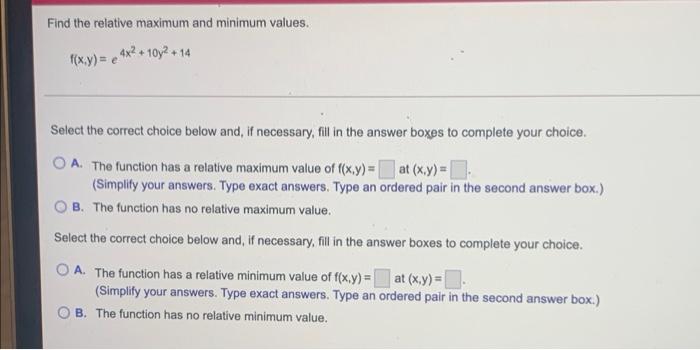 Solved please do both, its my last question. I would | Chegg.com
