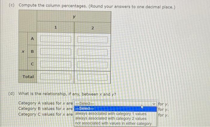 Solved The Following Data Are For 30 Observations Involving | Chegg.com