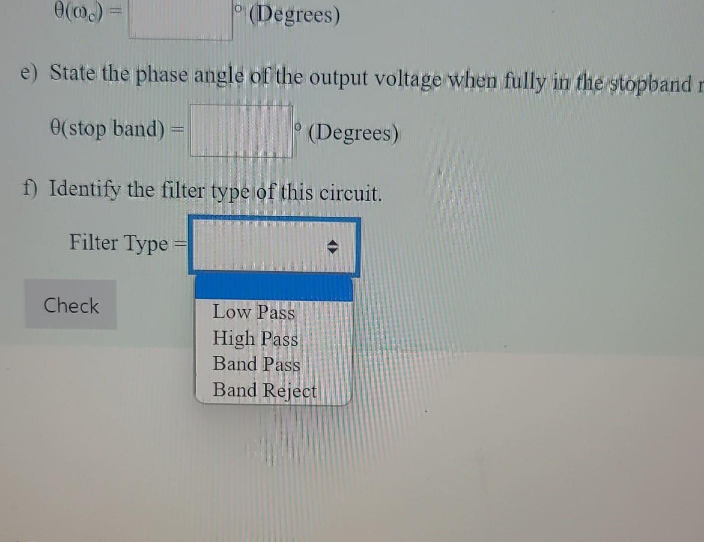 Solved Q2a Given: L=1mH (milli H ) R=10Ω(Ohm ) A) Write The | Chegg.com