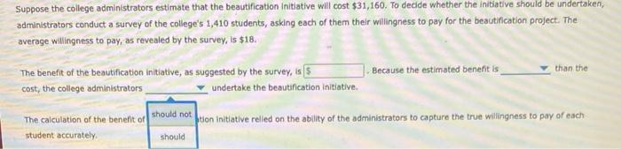 Solved A local college is deciding whether to conduct a | Chegg.com