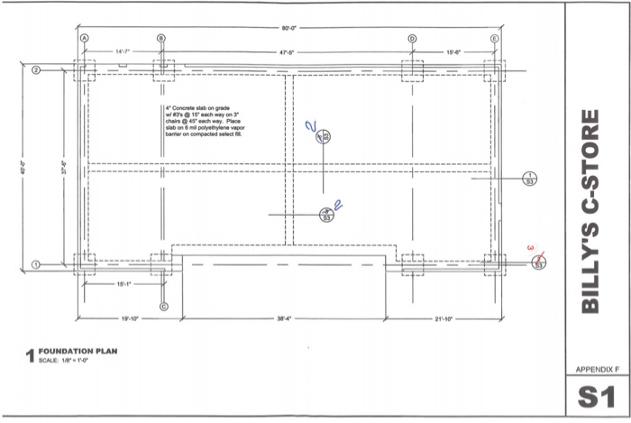 For the building shown in the set of drawings and | Chegg.com