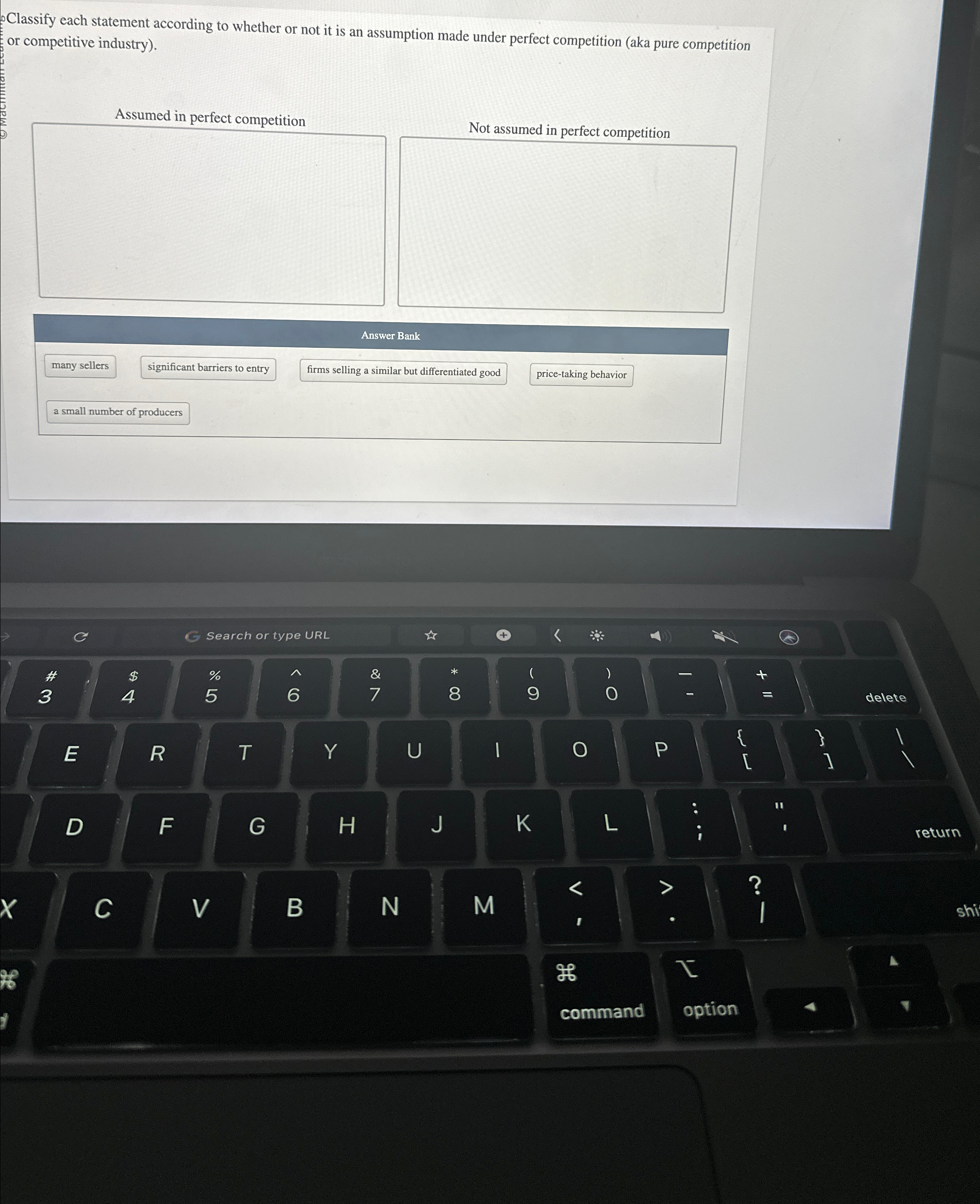 Solved Classify each statement according to whether or not | Chegg.com
