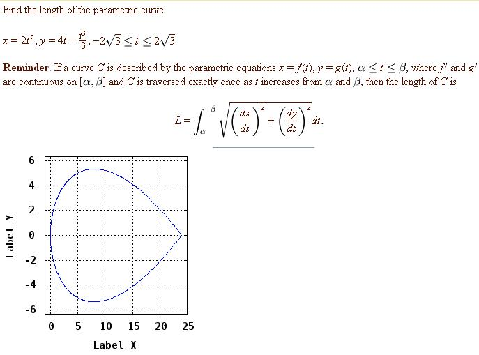 solved-find-the-length-of-the-parametric-curve-x-2t2-chegg