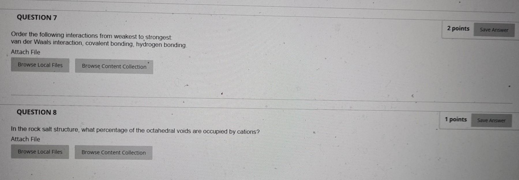 Solved QUESTION 7 2 points Save Answer Order the following | Chegg.com