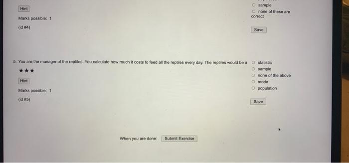 Solved Save Question Student Answer Result 1. You want to | Chegg.com