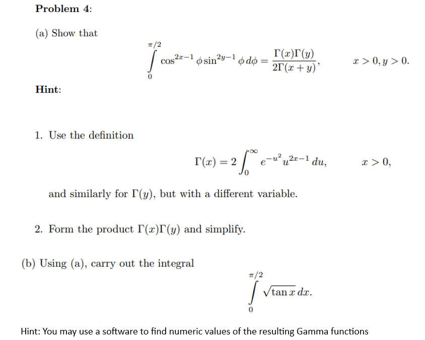 Solved Problem 4:(a) ﻿Show | Chegg.com