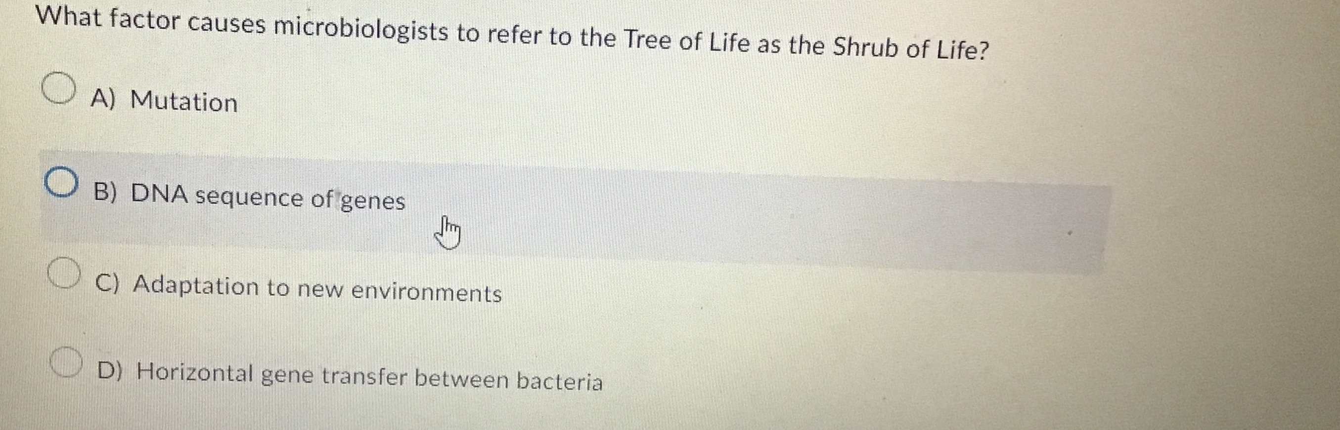 Solved What Factor Causes Microbiologists To Refer To The | Chegg.com ...