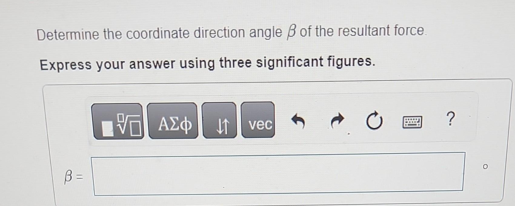 Solved Determine the magnitude of the resultant force and | Chegg.com