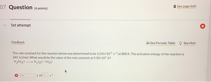Solved 07 Question (6 points) See page 660 1st attempt | Chegg.com