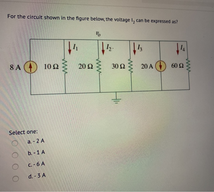 Solved For The Circuit Shown In The Figure Below, The | Chegg.com