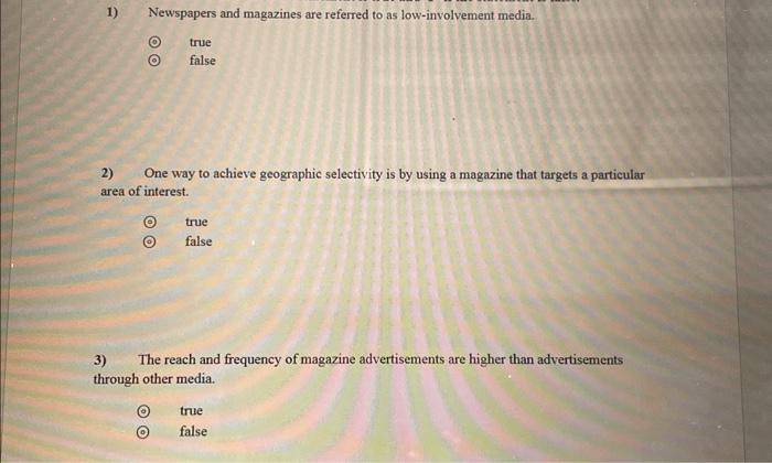 magazines and journals are examples of periodical resources responses true true false