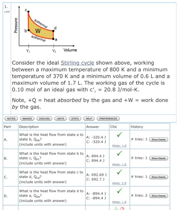 Solved Isothermal Pressure W Isothermal V Volume Consider | Chegg.com