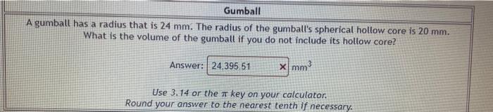 Solved The volume of a sphere with radius r is given by the | Chegg.com