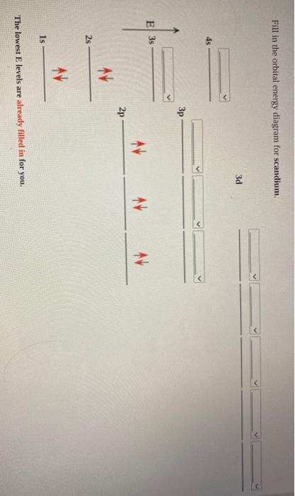 Solved Fill in the orbital energy diagram for the nitrogen | Chegg.com