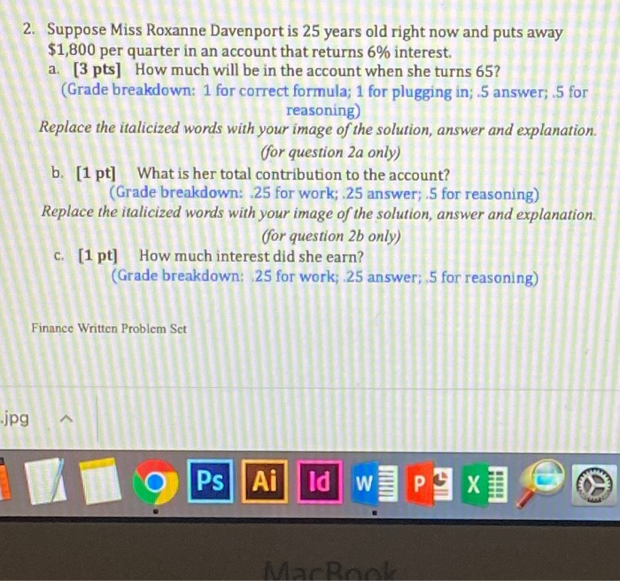 Solved Directions: 1. Solve The Following Problems. Hand | Chegg.com