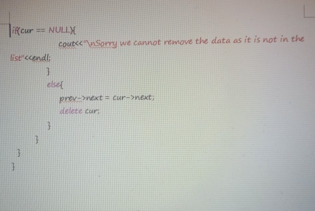 Solved 1. Please modify the linked list program provided to | Chegg.com