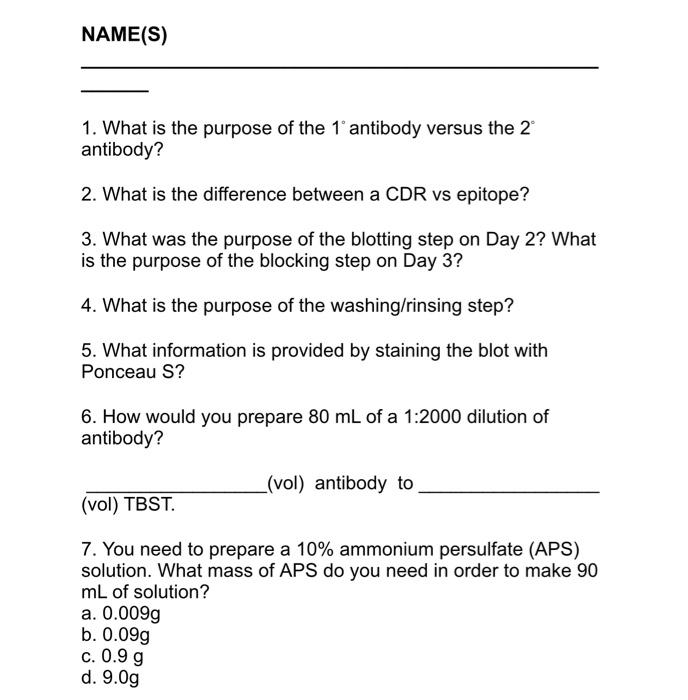 solved-name-s-1-what-is-the-purpose-of-the-1-antibody-chegg