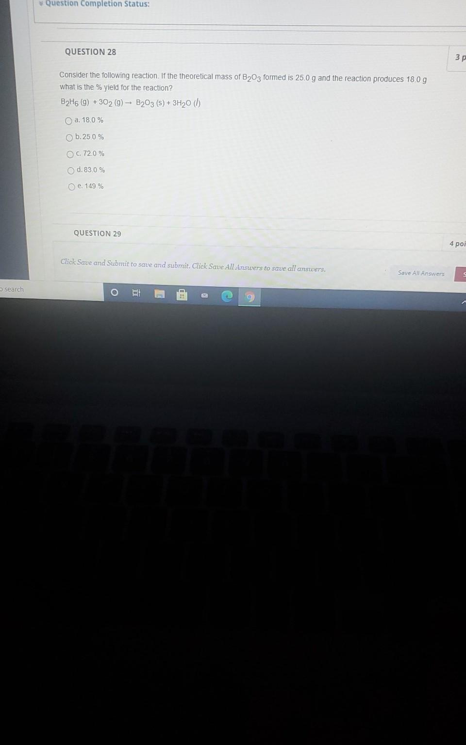Solved question Completion Status: QUESTION 27 Consider the | Chegg.com