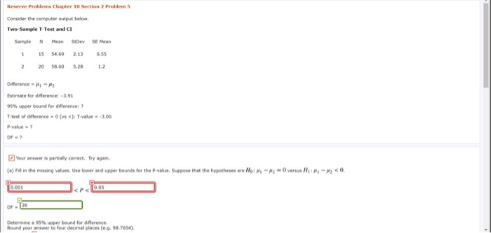 Solved Reserve Problems Chapter 10 Section 2 Problem 5 | Chegg.com