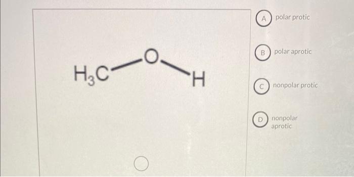 Solved Classify each solvent as polar or nonpolar and as | Chegg.com