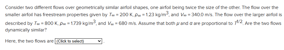 Solved Consider two different flows over geometrically | Chegg.com