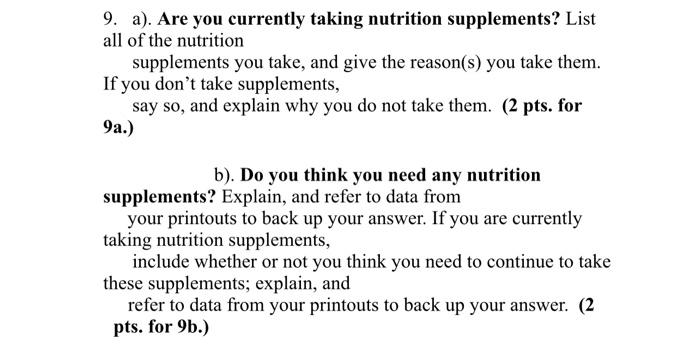 solved-1-what-are-your-major-food-sources-of-chegg