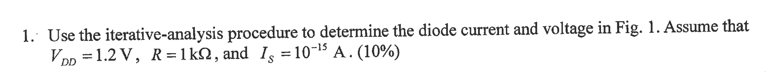 Solved Use the iterative-analysis procedure to determine the | Chegg.com