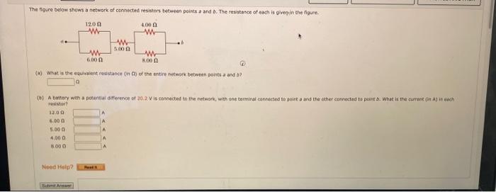 Solved The Figure Below Shows A Network Of Connected Chegg