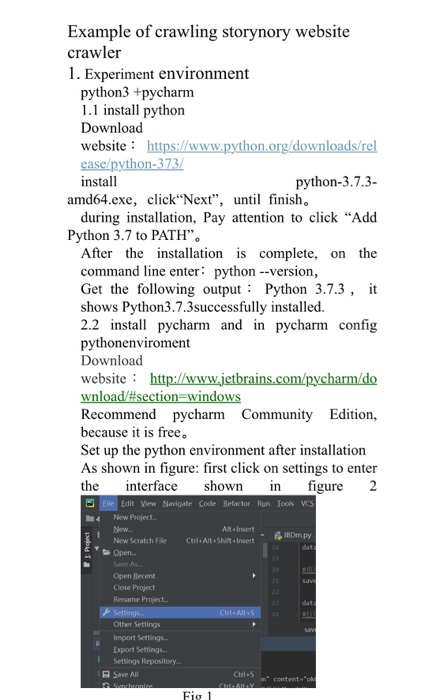 Solved Example of crawling storynory website crawler 1. | Chegg.com