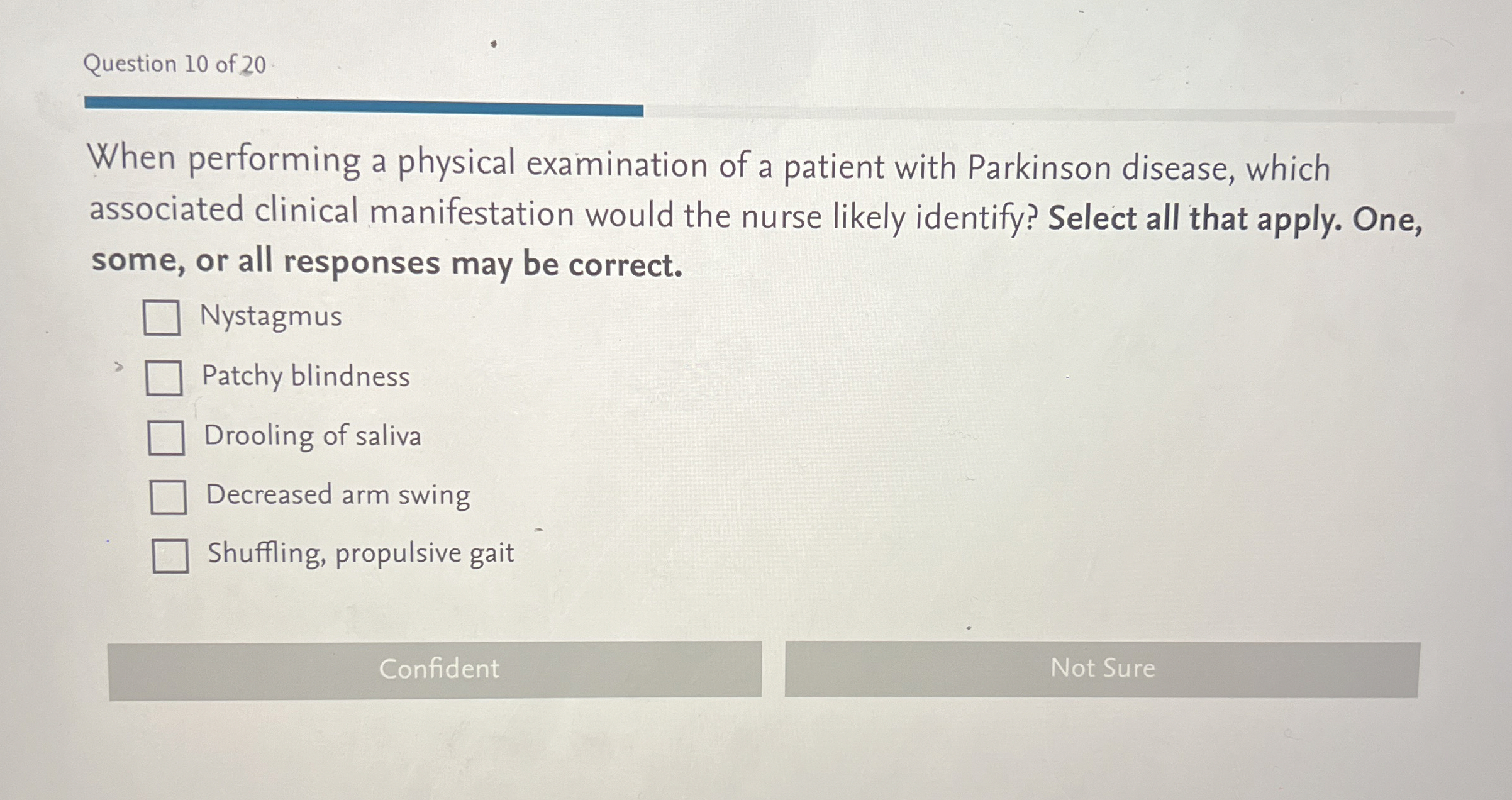 Solved Question 10 ﻿of 20When performing a physical