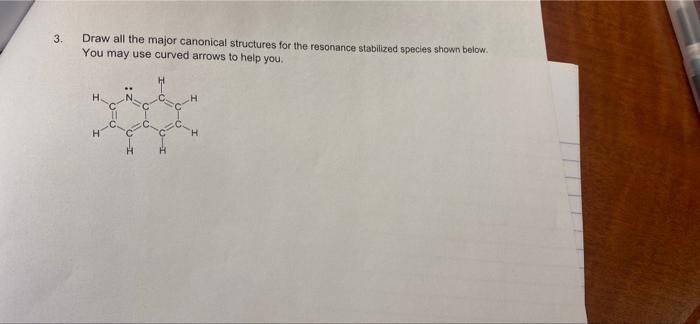 Solved 3. Draw All The Major Canonical Structures For The | Chegg.com