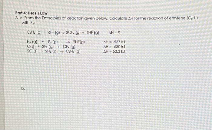 Solved Part 1 The First Law of Thermodynamics Brainstorm Chegg