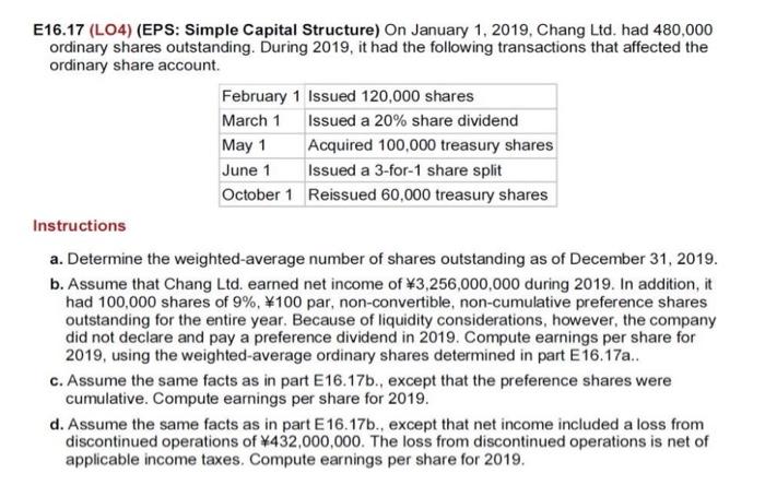 Solved E16.4 (LO1) (Issuance, Conversion, Repurchase of | Chegg.com