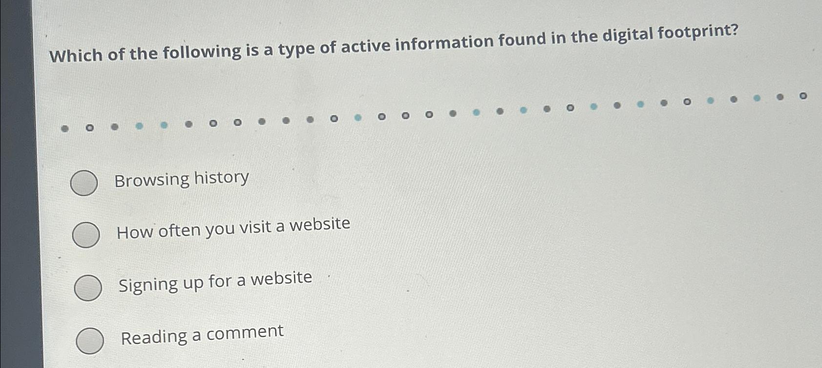 Solved Which of the following is a type of active | Chegg.com