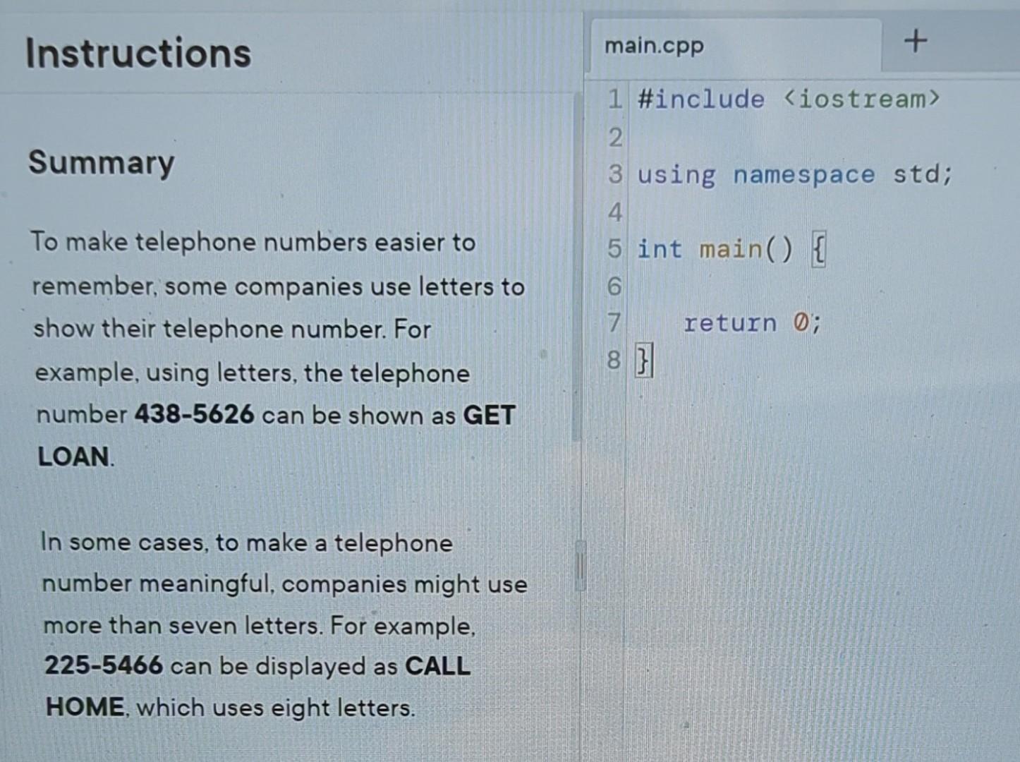 Solved Use the dialpad below for reference: The program | Chegg.com