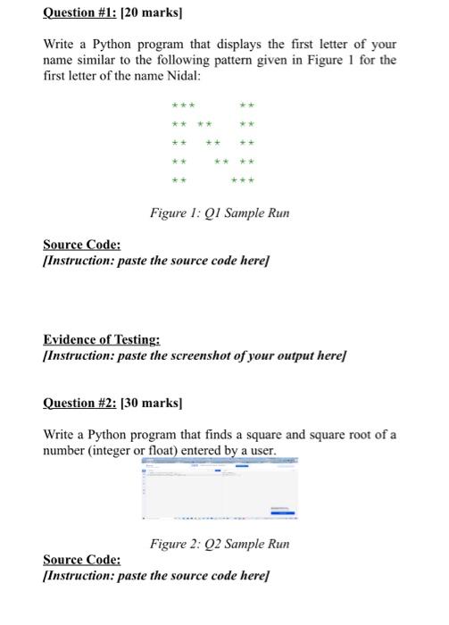 Solved Write a Python program that displays the first letter | Chegg.com