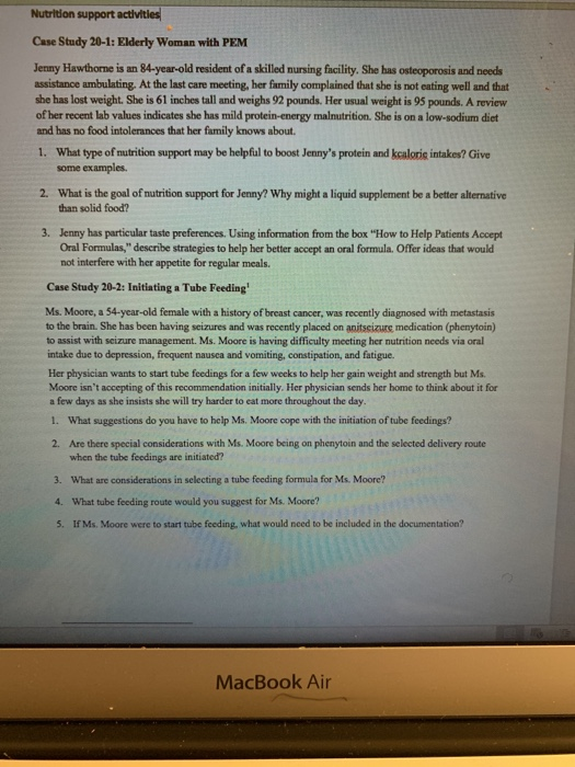 Case study elderly woman image